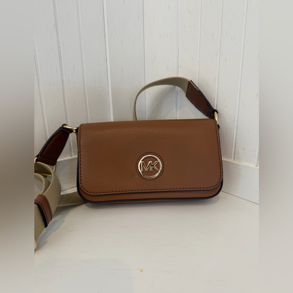 Michael Kors Tan Crossbody Bag